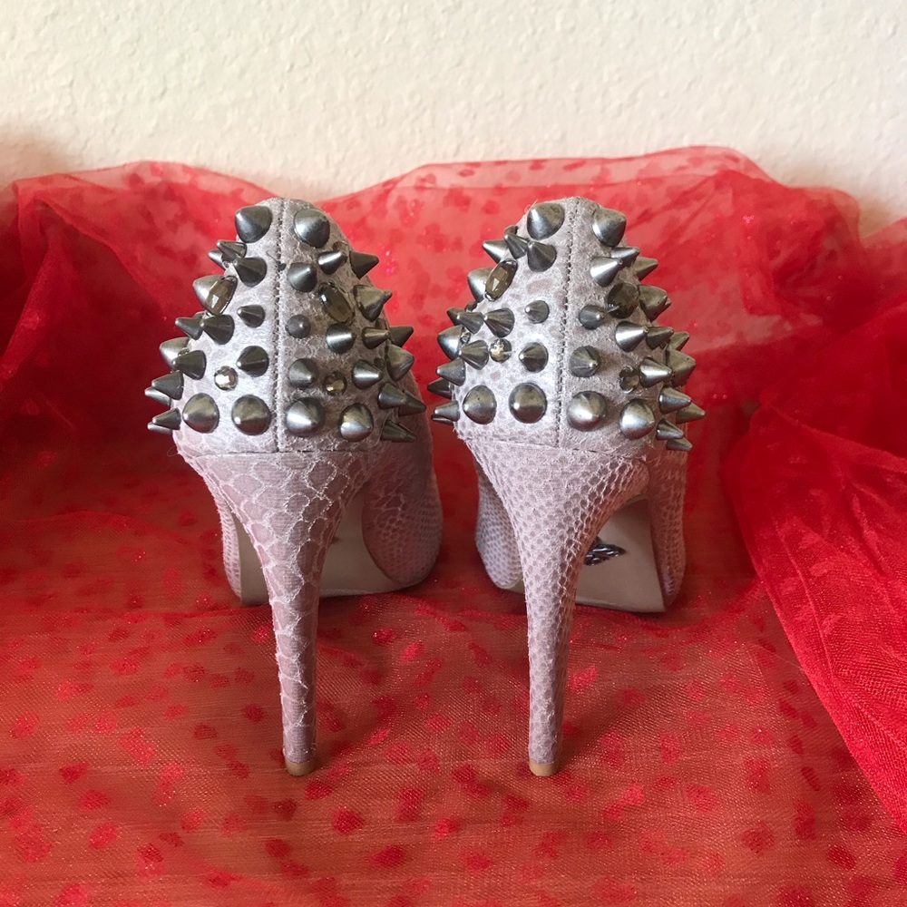 Sexy spiky-studded after hours heels